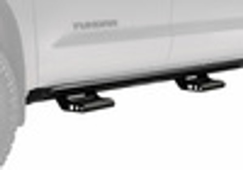 N-Fab F214BRKRS4 - RKR Step System 2021 Ford Bronco 4 Door - Tex. Black - 1.75in