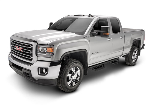 N-Fab HPC0773QC-TX - Podium LG 07-13 Chevy-GMC 2500/3500 07-10 1500 Ext. Cab - Tex. Black - 3in