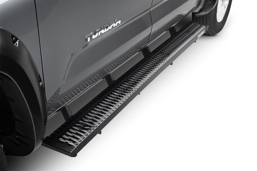 N-Fab GFT07CC-TX - Growler Fleet 07-19 Toyota Tundra Crew Cab - Cab Length - Tex. Black