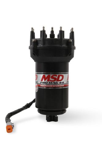 MSD 81407 - Pro Mag 44 Amp Generator, CCW Rotation, Black, Pro Cap, Band Clamp