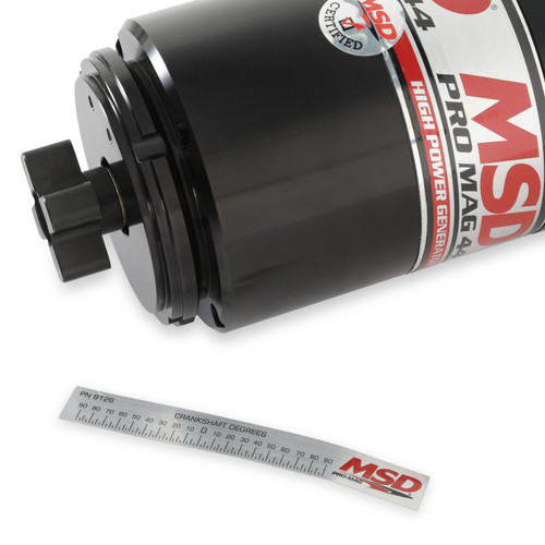 MSD 81403 - Pro Mag 44 Amp Generator, CCW Rotation, Black, Band Clamp