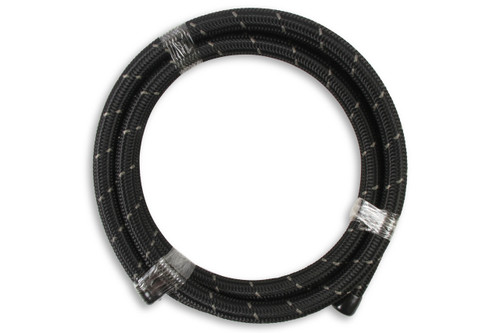 Mr. Gasket 840610 - Black Nylon Braided Hose 10 AN - 6 Feet