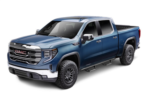 N-Fab PRC1980CC-TX - Predator Pro 19-20 Chevy/GMC 1500 Crew Cab - Cab Length - Tex. Black