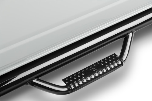 N-Fab T0480CC - Nerf Step 04-06 Toyota Tundra Double Cab - Gloss Black - Cab Length - 3in