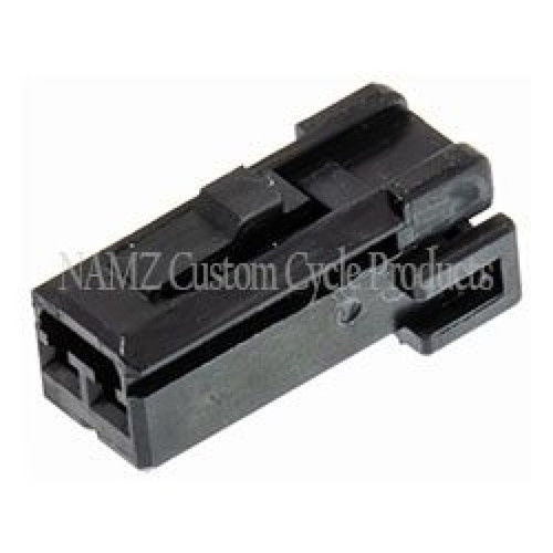 NAMZ NA-174463-2 - AMP Multilock 2-Position Female Wire Plug Housing (HD 73152-96BK)