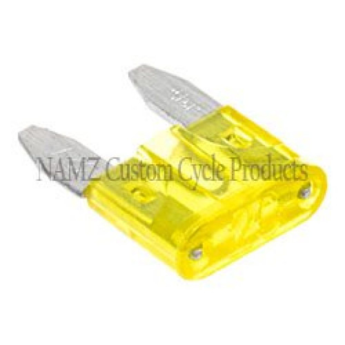 NAMZ NF-MIN-20 - 20-AMP MINI Fuse - 5 Pack (HD 72345-02)