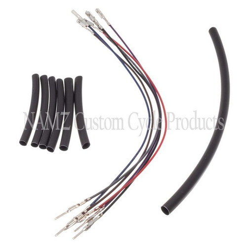 NAMZ NTBW-X12 - 08-14 V-Twin FL Models Throttle-By-Wire Handlebar Wire Extension Harness 12in