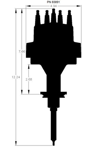 MSD 83891 - Pro-Billet Distributor