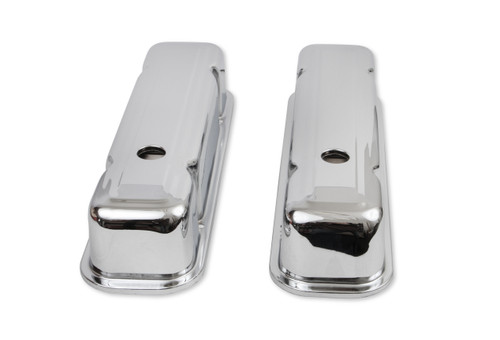 Mr. Gasket 9805 - Chrome Tall-Style Valve Covers