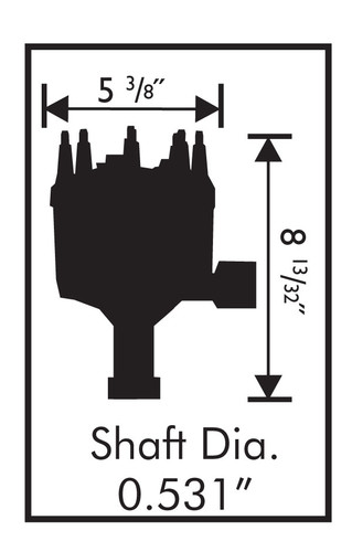 MSD 8456 - Pro-Billet Distributor