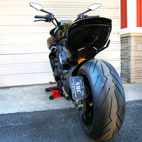 New Rage Cycles DV4-SIDE - 23+ Ducati Diavel V4 Side Mount License Plate