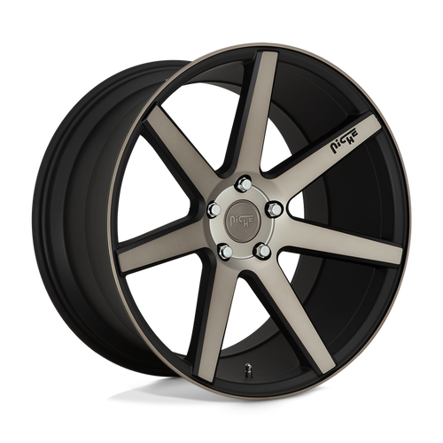 Niche M150198565+35 - M150 Verona 19X8.5 Matte Black Machined