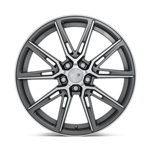 Niche M220200590+20 - M220 Gemello 20X10.5 Gloss Anthracite Machined