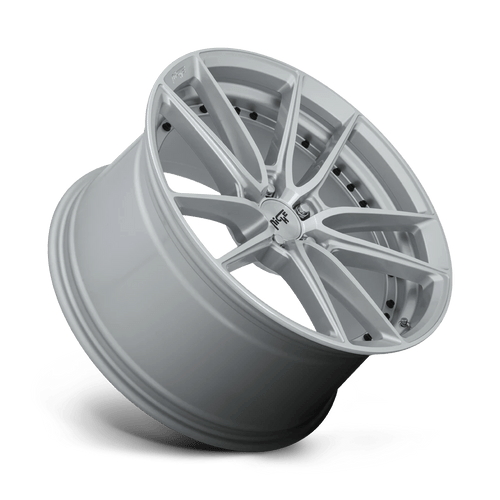 Niche M221229090+18 - M221 Dfs 22X9 Gloss Silver Machined