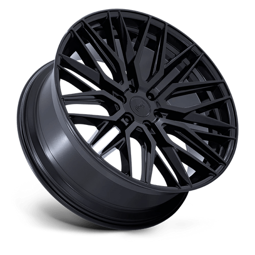 Niche M224229584+25 - M224 Gamma 22X9.5 Gloss Black