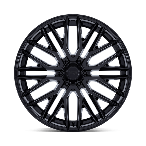 Niche M224229584+25 - M224 Gamma 22X9.5 Gloss Black