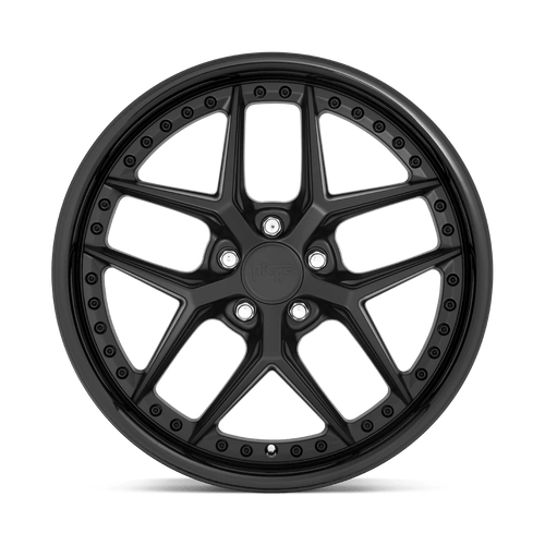Niche M226199521+35 - M226 Vice 19X9.5 Gloss Black Matte Black