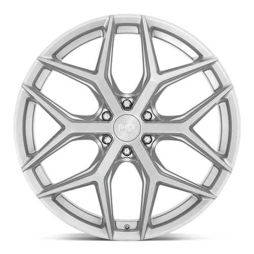 Niche M233240089+30 - M233 Vice Suv 24X10 Gloss Silver Brushed
