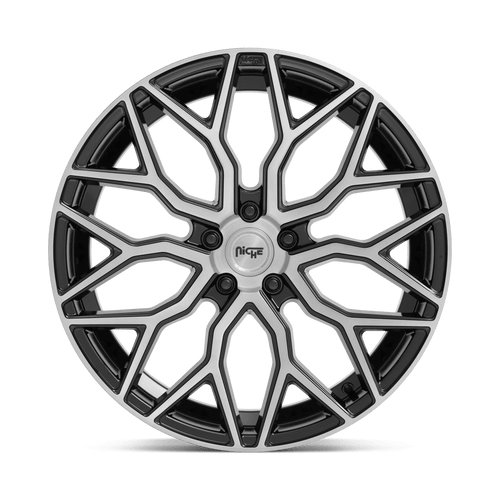 Niche M262198565+35 - M262 Mazzanti 19X8.5 Gloss Black Brushed Face