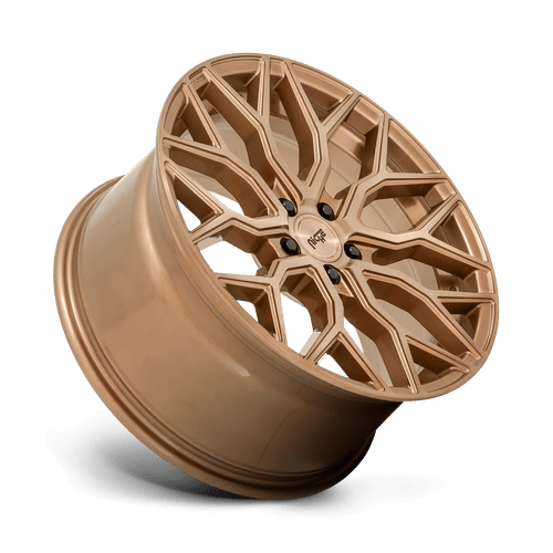 Niche M2632200F8+35 - M263 Mazzanti 22X10 Bronze Brushed