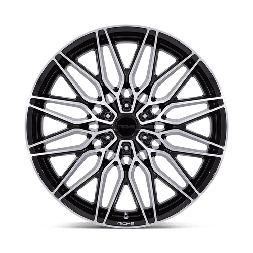 Niche NC278BD24106330 - Nc278 Calabria 6 24X10 Gloss Black Machined