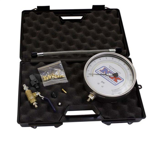 Nitrous Express 15529 - Master Flo-Check Pro (6 Certified Gauge & Molded Case)