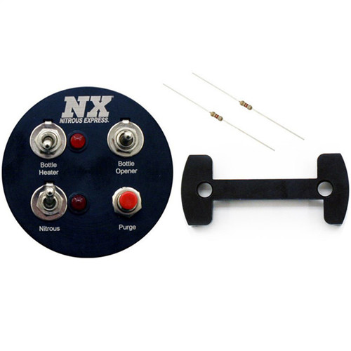 Nitrous Express 15792 - Gauge Pod Switch Panel (For 2-1/16in Gauge Pods)