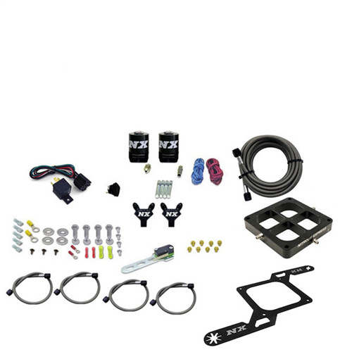 Nitrous Express 60547-00 - Dominator Billet Crossbar Pro-Power Nitrous Kit (100-500HP) w/o Bottle