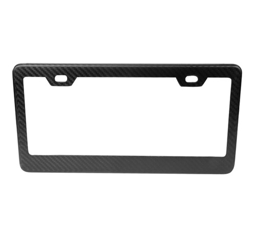 NRG CARB-P100M - License Plate Frame - Dry Carbon Fiber