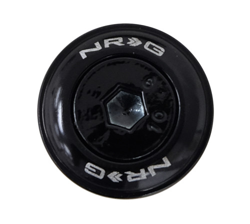 NRG FW-150BK - Fender Washer Kit w/Color Matched M6 Bolt Rivets For Plastic (Black) - Set of 10