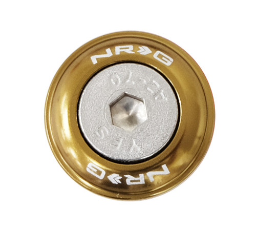 NRG FW-100TI - Fender Washer Kit w/Rivets For Plastic (Titanium) - Set of 10
