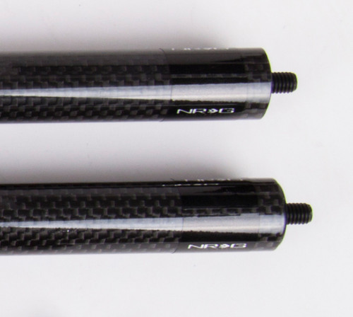 NRG HD-400CF - Carbon Fiber Hood Damper Kit - 93-97 Mazda RX7