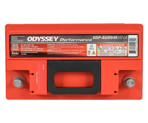 Odyssey Battery ODP-AGM94R H7 L4 - Auto/Truck/Heavy Duty & Commercial Performance AGM Battery (94R-850)