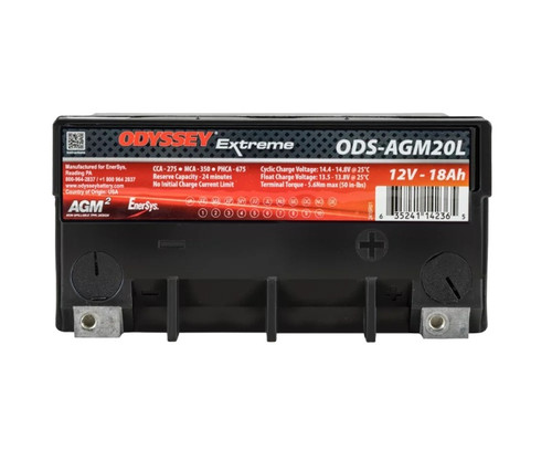 Odyssey Battery ODS-AGM20L - Powersport Extreme AGM Battery