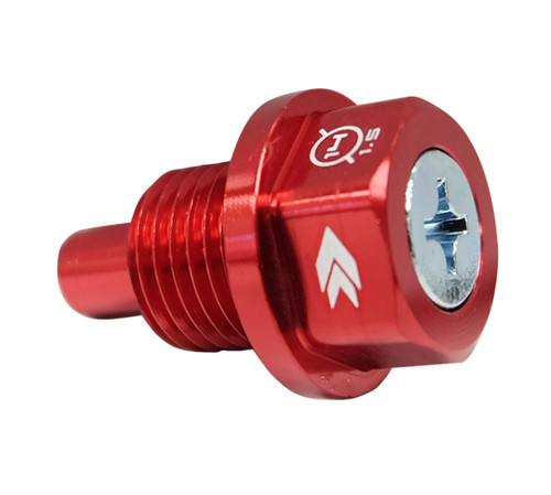 NRG NOP-100RD - Magnetic Oil Drain Plug M14X1.5 Acura/Honda/Mazda/Mitsubishi - Red