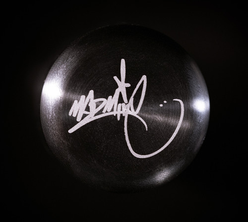 NRG SK-450BC-MM - Universal Shift Knob - Heavy Weight - Mad Mike Signature Short Shifter - Black Chrome
