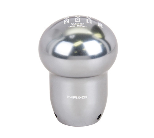 NRG SK-141GM - Universal Super Low Down Shift Knob - Gunmetal (6 Speed)