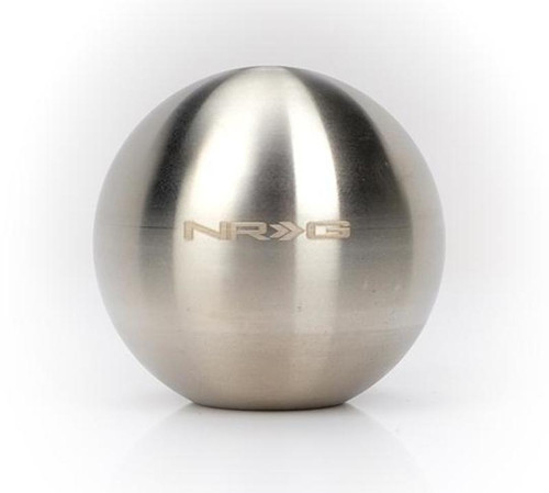 NRG SK-350SL - Silver Titanium Round Shifter Heavy Weight