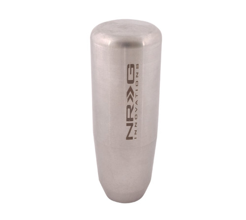 NRG SK-450SL - Universal Short Shifter Knob - 3.5in. Length / Heavy Weight .85Lbs. - Silver