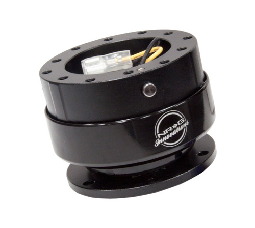 NRG SRK-200BK - Quick Release Gen 2.0 - Black Body / Black Ring