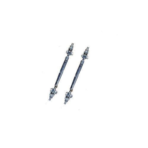OMP Racing EB0-0570 - OMP Pair Zinc Plated Steel Staybar
