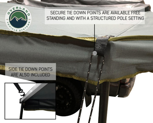 Overland Vehicle Systems 19609907 - Shop OVS Nomadic Awning 180 Degree Freestanding Overland Vehicle Systems 19609907 - Shop OVS Nomadic Awning 180 Degree Freestanding