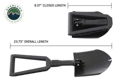 Overland Vehicle Systems 22-4969 - Combo Kit with Recovery Ramp and Multi Functional Shovel