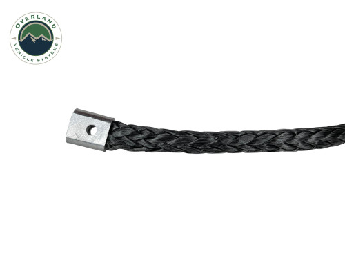 Overland Vehicle Systems 19009918 - Synthetic Winch Line with Soft Shackle Overland Vehicle Systems 19009918 - Synthetic Winch Line with Soft Shackle