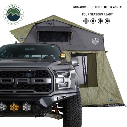 Overland Vehicle Systems 18549936 - Nomadic 4 Roof Top Tent Annex - 4 Person Roof Top Tent Annex
