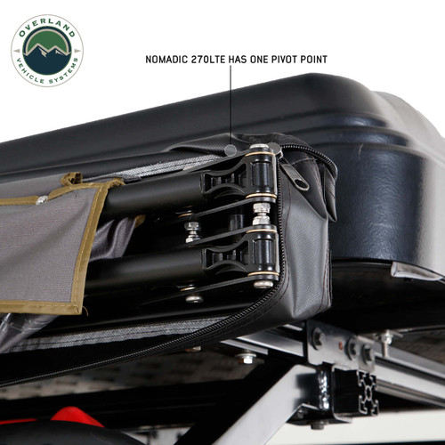 Overland Vehicle Systems 19679907 - Nomadic 270 LTE Driver Side 270 Degree Awning Premium