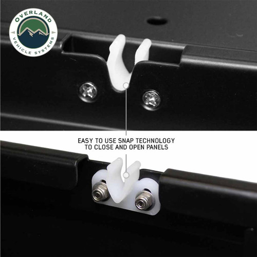 Overland Vehicle Systems 21010507 - Cargo Box Kitchen With Slide Out, Storage Box and Cooking Area