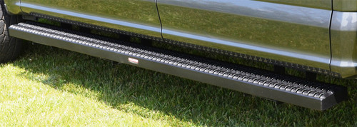 Owens Products 82349 - Running Boards Grip Strut Commercial 15-18 Ford F150 17-18 F250/F350/F450/F550 Super Duty W/ W/O Flares Supercrew Cab Aluminum Textured Black  Products