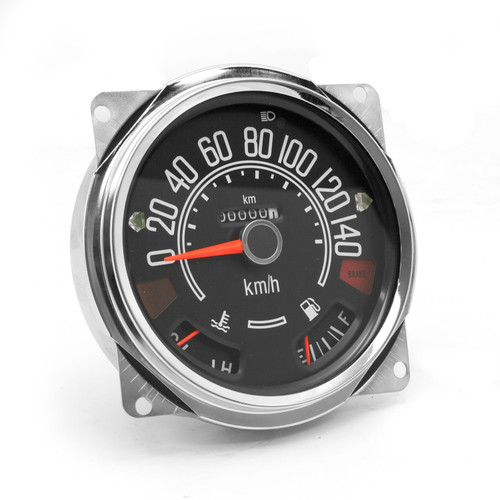 Omix 17205.03 - Speedometer Cluster 0-140 KPH 80-86 CJ Models