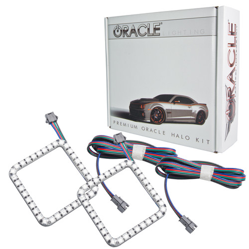 ORACLE Lighting 1231-333 - Ford Ranger 04-05 LED Fog Halo Kit - ColorSHIFT
